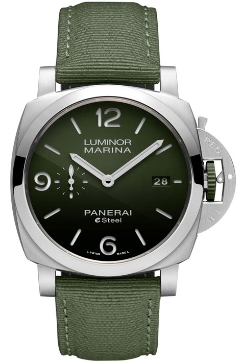 panerai luminor verde|panerai luminor marina 42mm.